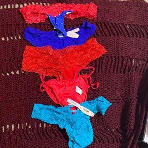 Victoria's Secret Turquoise Lace Lingerie